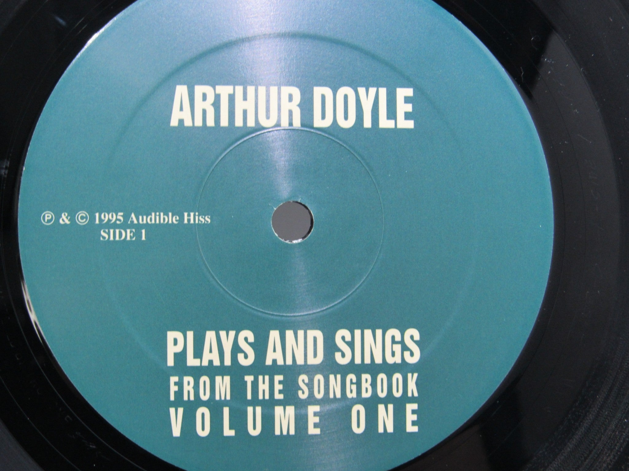 Arthur Doyle Plays & Sings From The Songbook Volume One Audible Hiss AH004 LP VG