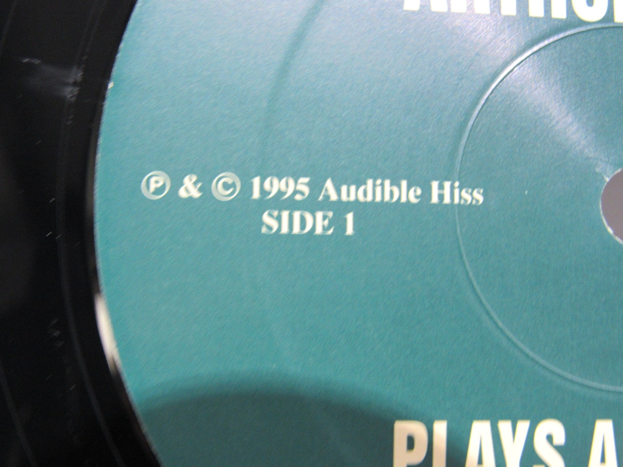 Arthur Doyle Plays & Sings From The Songbook Volume One Audible Hiss AH004 LP VG