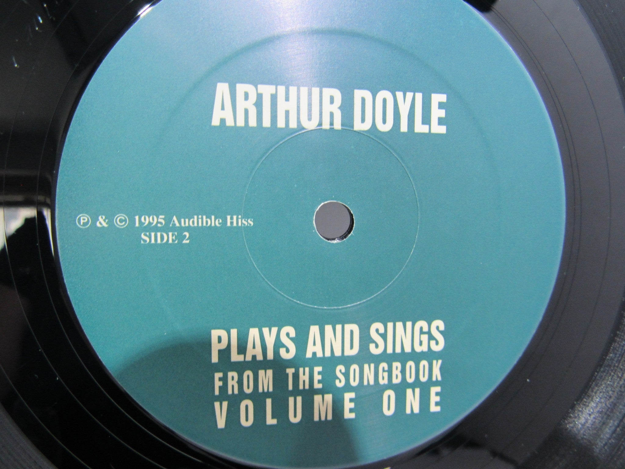 Arthur Doyle Plays & Sings From The Songbook Volume One Audible Hiss AH004 LP VG