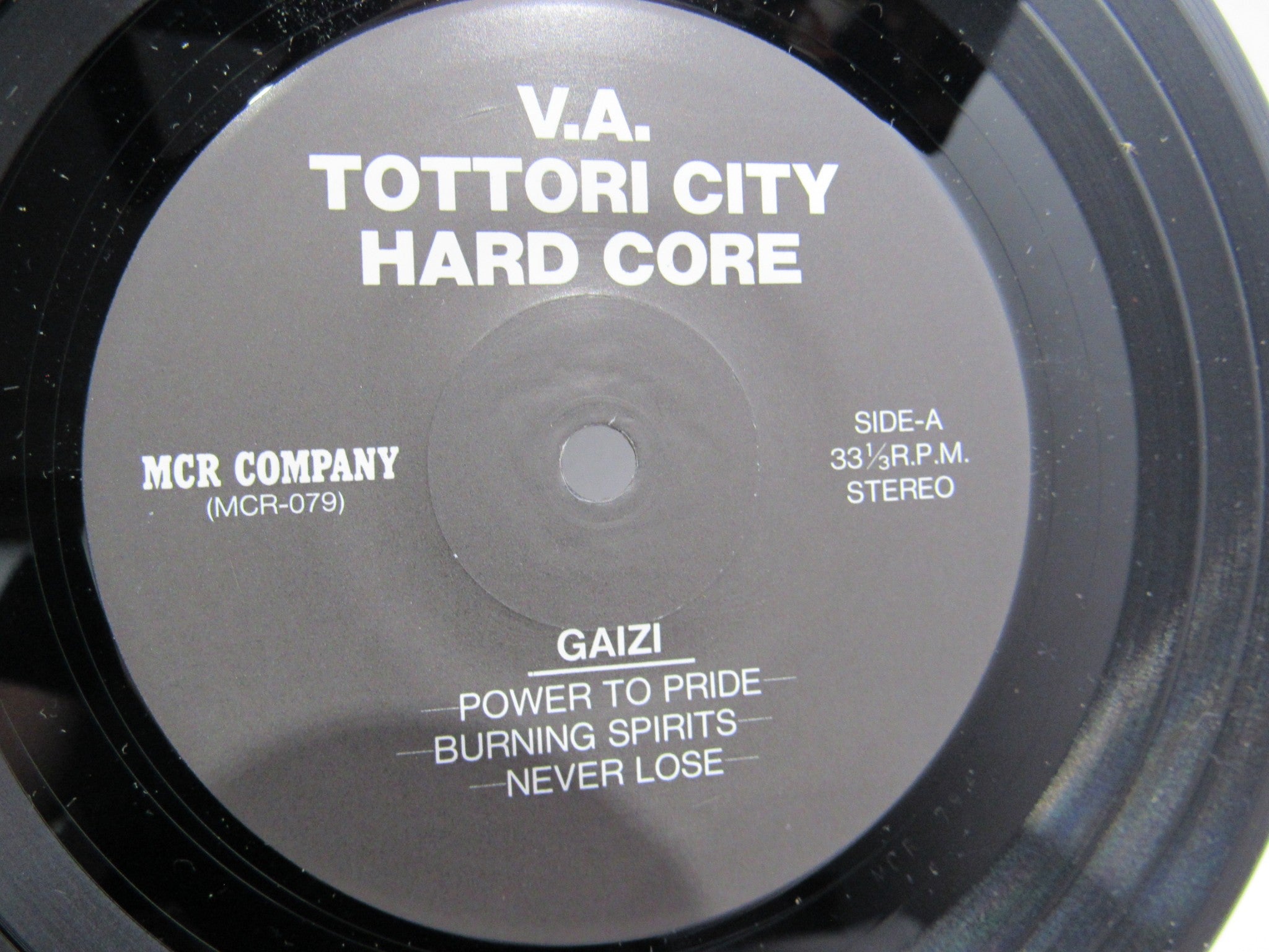 Tottori City Hard Core MCR Company MCR-079 Comp 7" 33RPM Single Grade: VG+