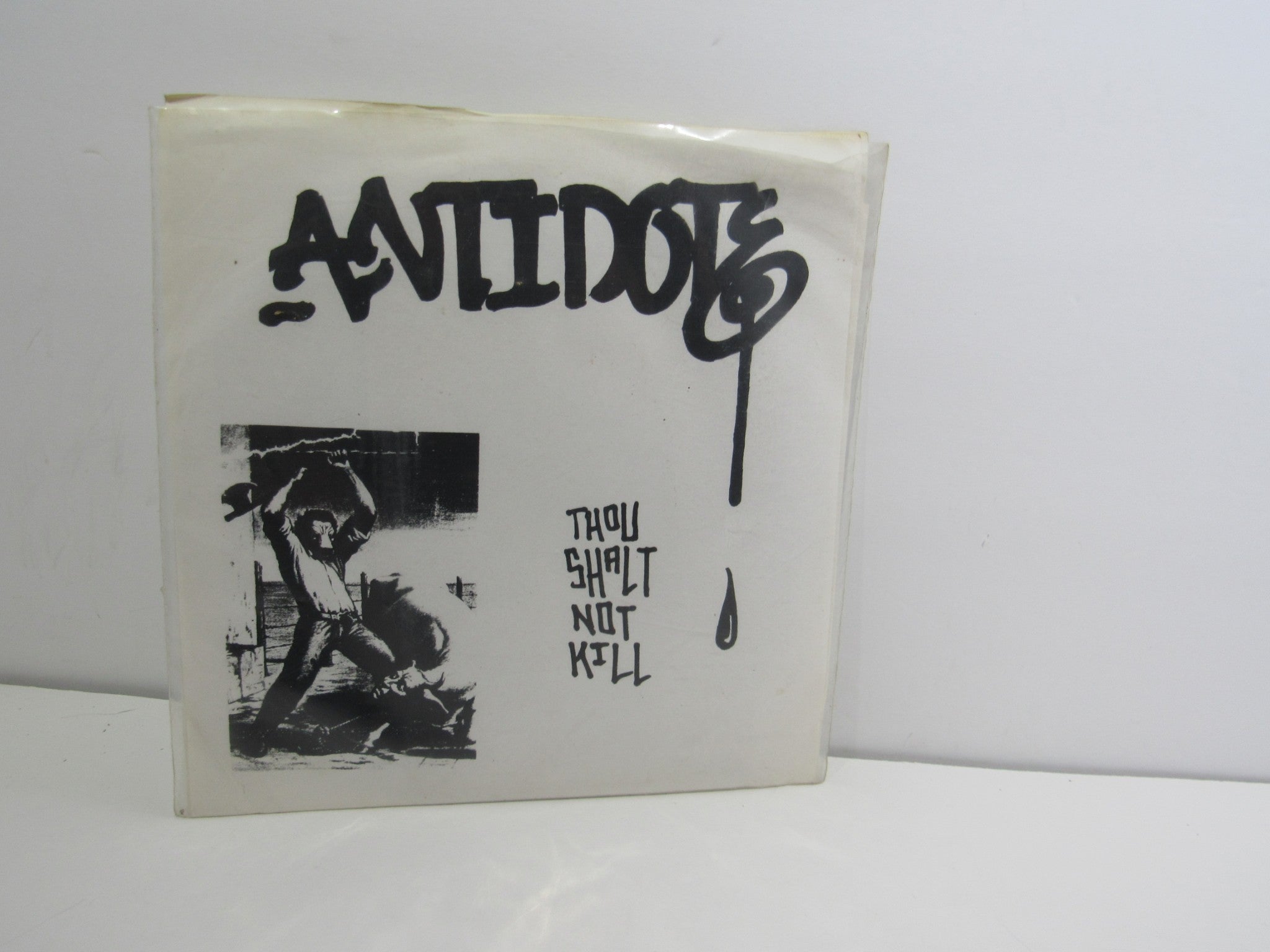 Antidote: Thou Shalt Not Kill 7" Reissue 45RPM EP Grade: VG