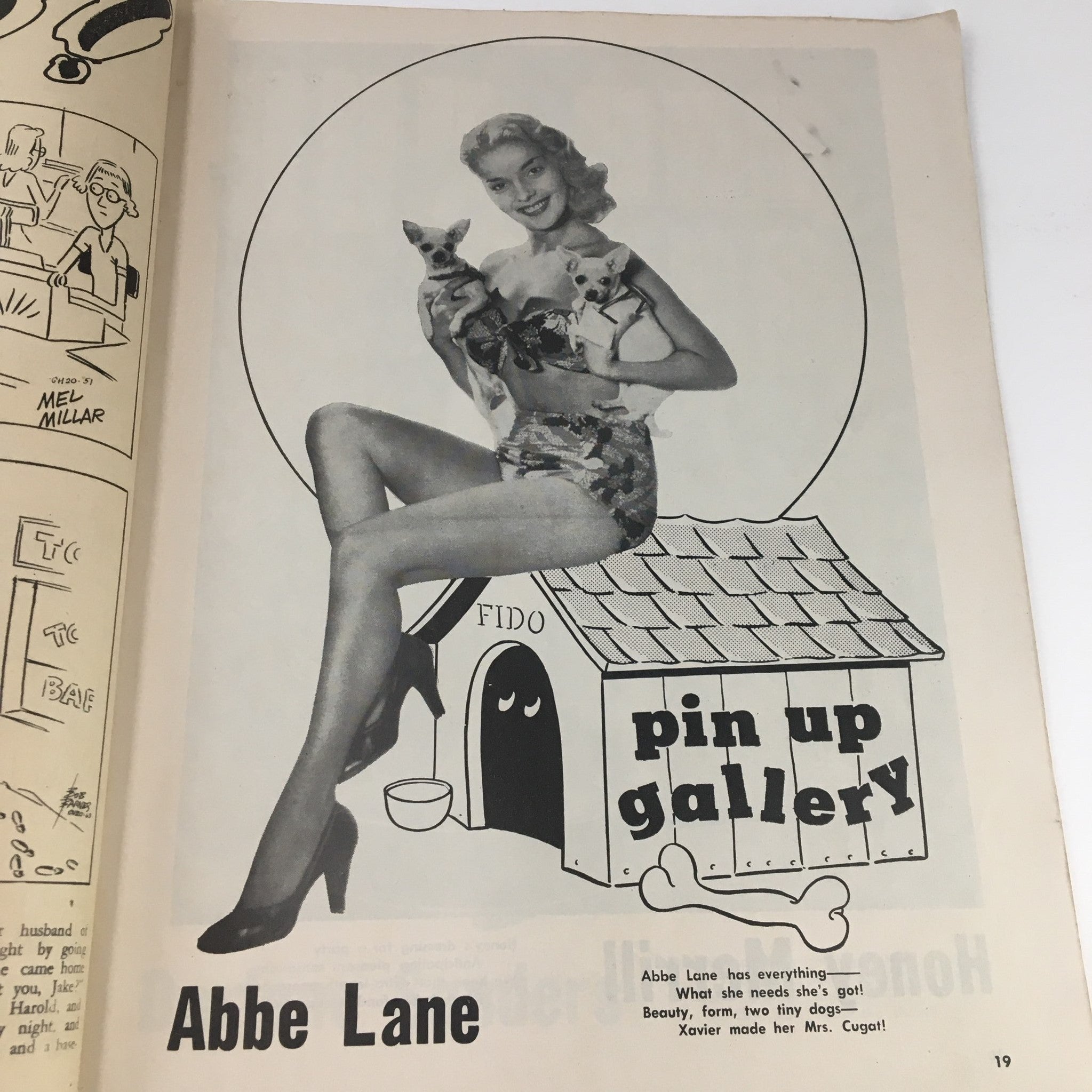 Good Humor Magazine August 1952 Abbe Lane Pinup Gallery Watch The Curves