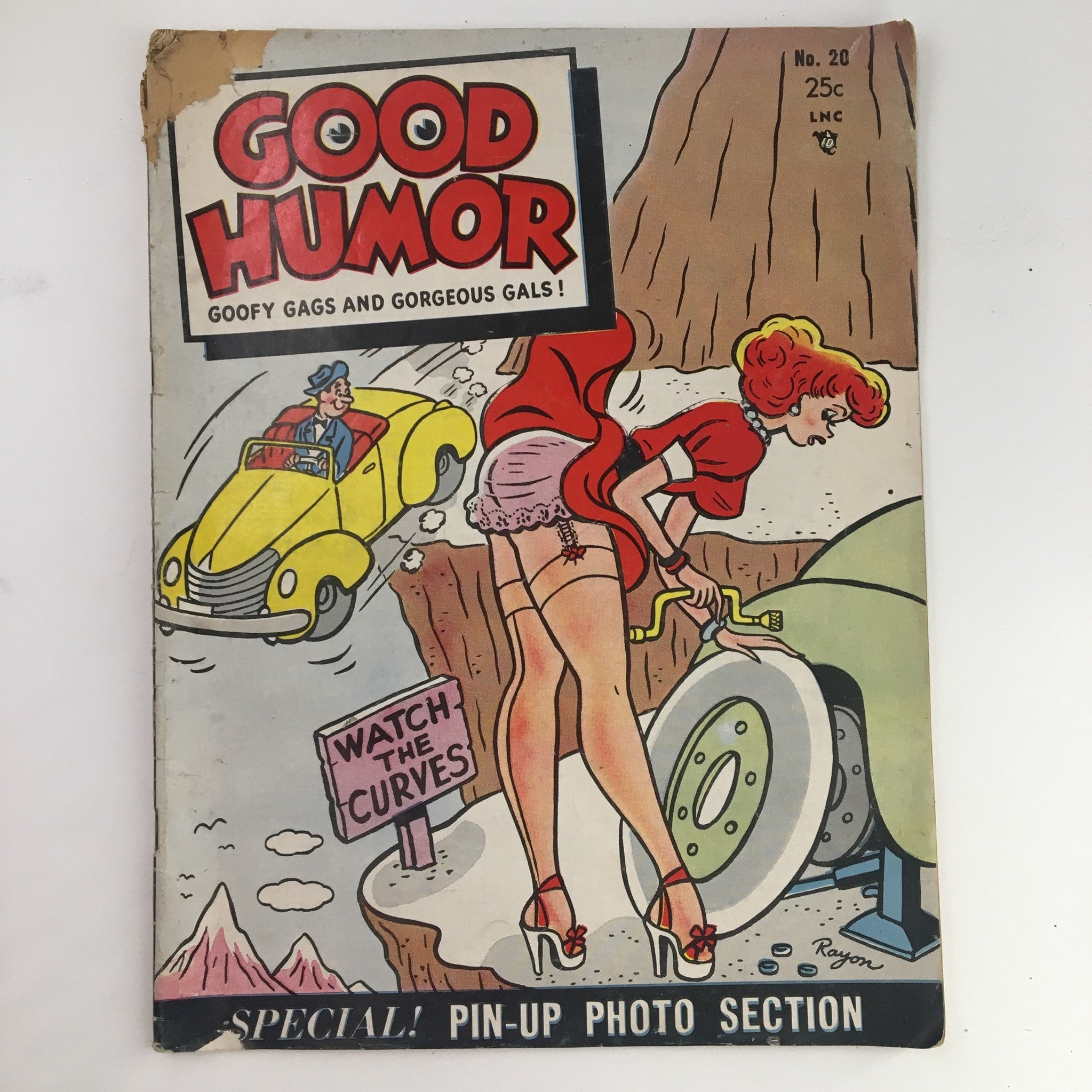 Good Humor Magazine August 1952 Abbe Lane Pinup Gallery Watch The Curves