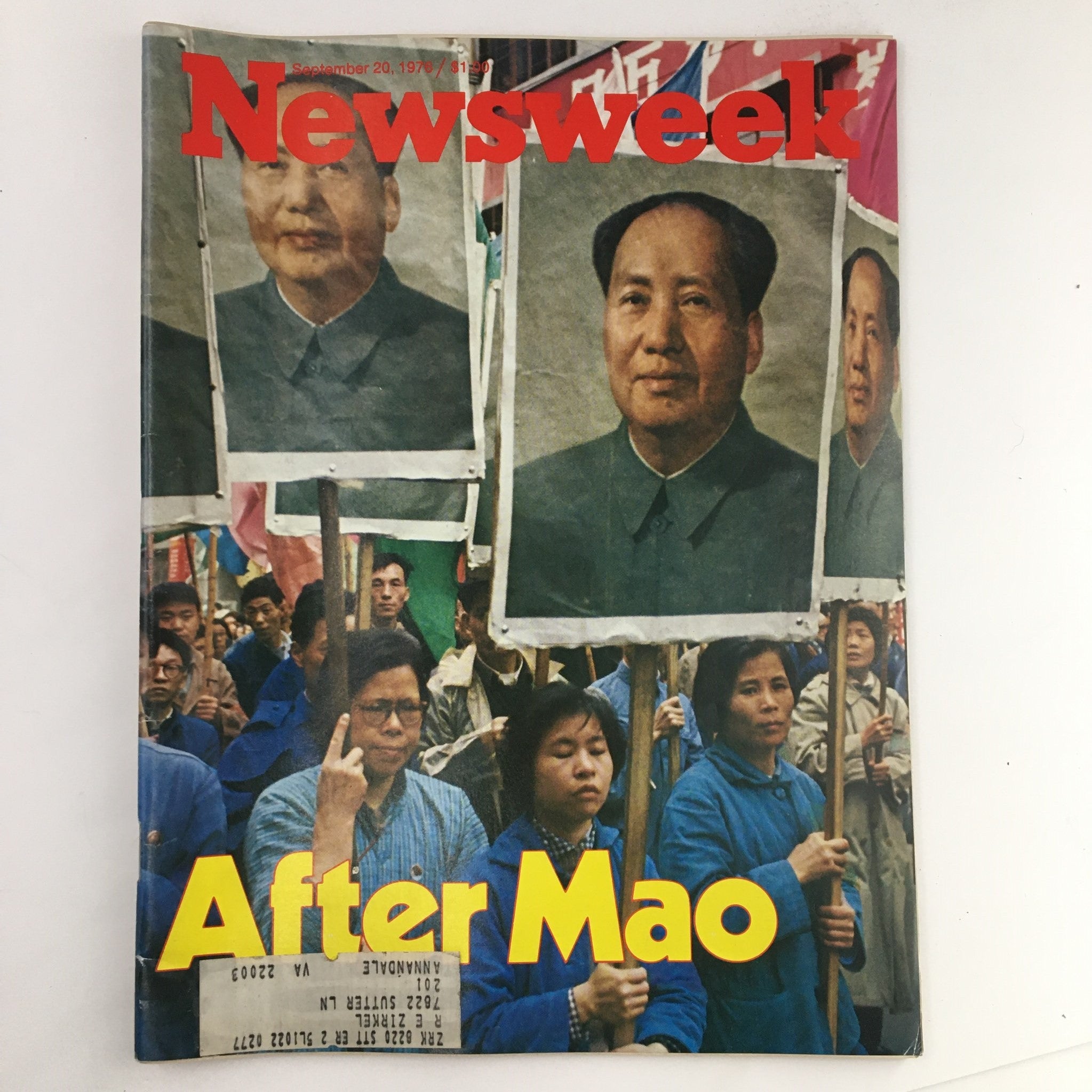 Newsweek Magazine September 20 1976 China After Mao Tse-tung Feature