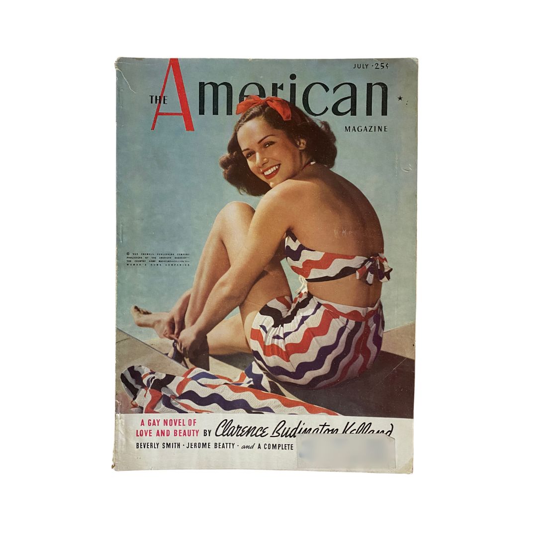 VTG The American Magazine July 1938 Jinx Falkenberg Cover