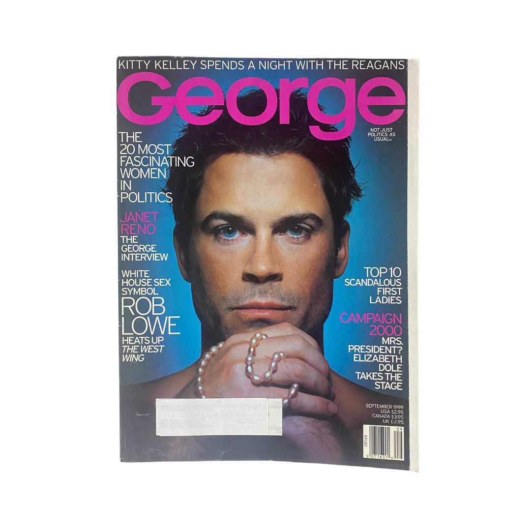 George Magazine September 1999 Rob Lowe Cover / Janet Reno VG