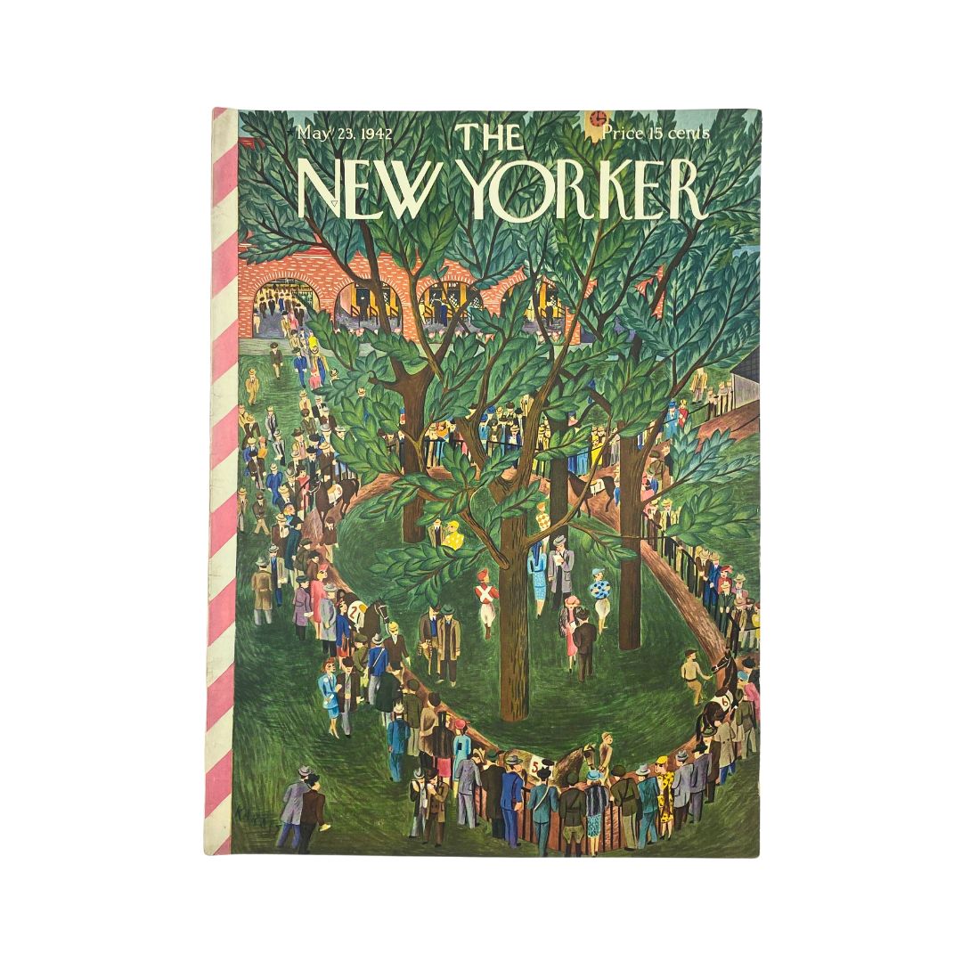 The New Yorker Complete Magazine May 23, 1942 Ilonka Karasz Cover VG