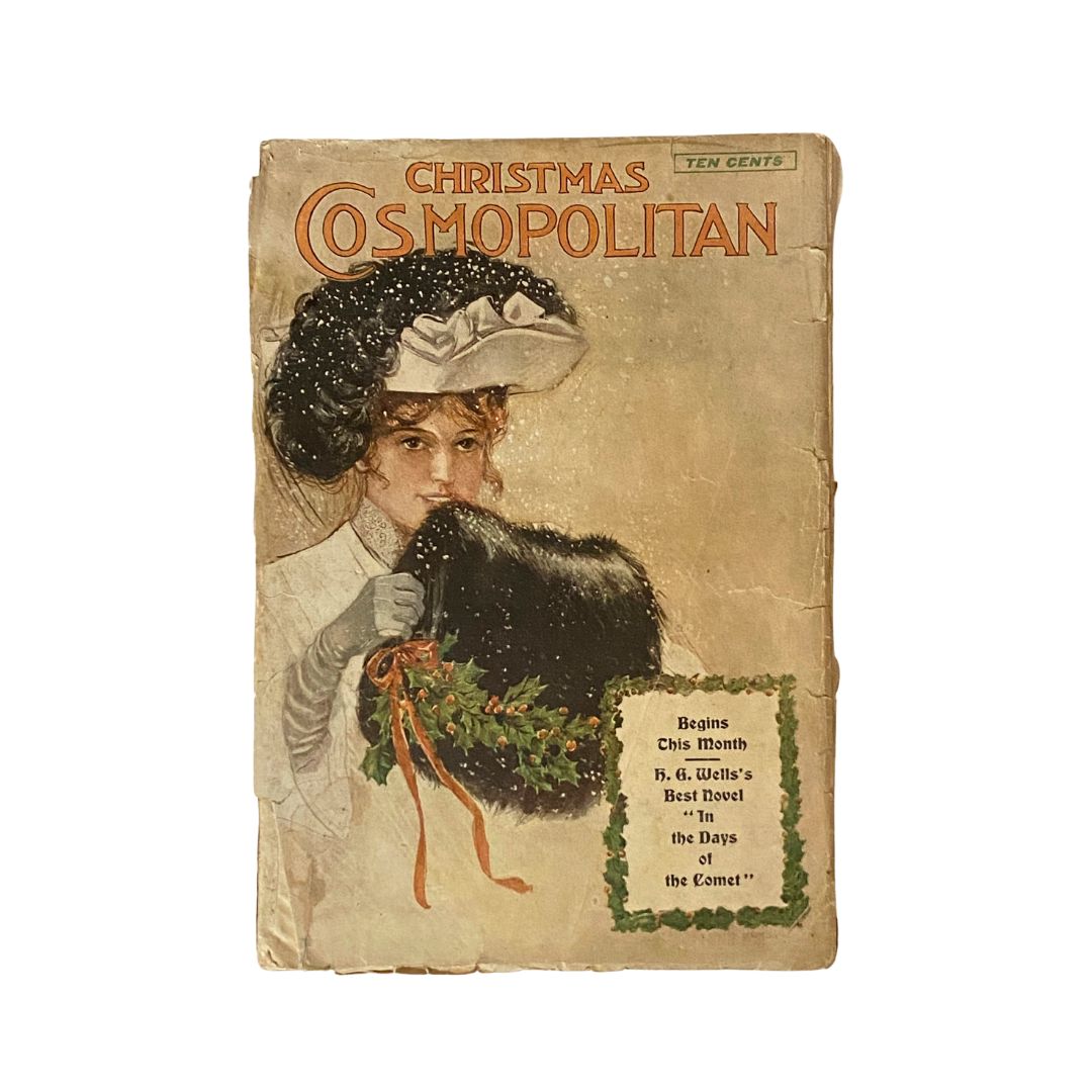 VTG Cosmopolitan Magazine December 1905 Christmas Issue GD Interior No Label