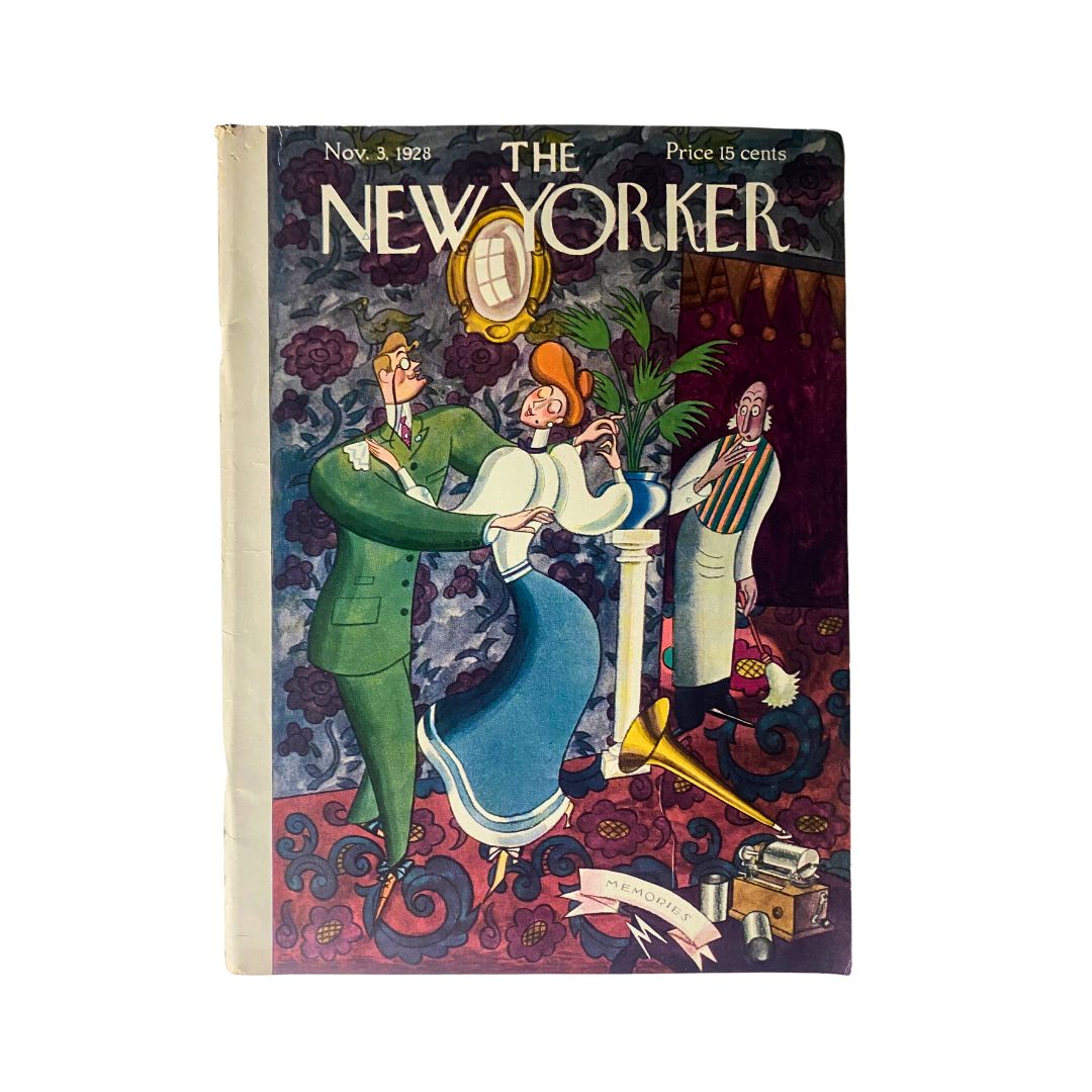 The New Yorker Complete Magazine November 3, 1928 Julian de Miskey Cover VG