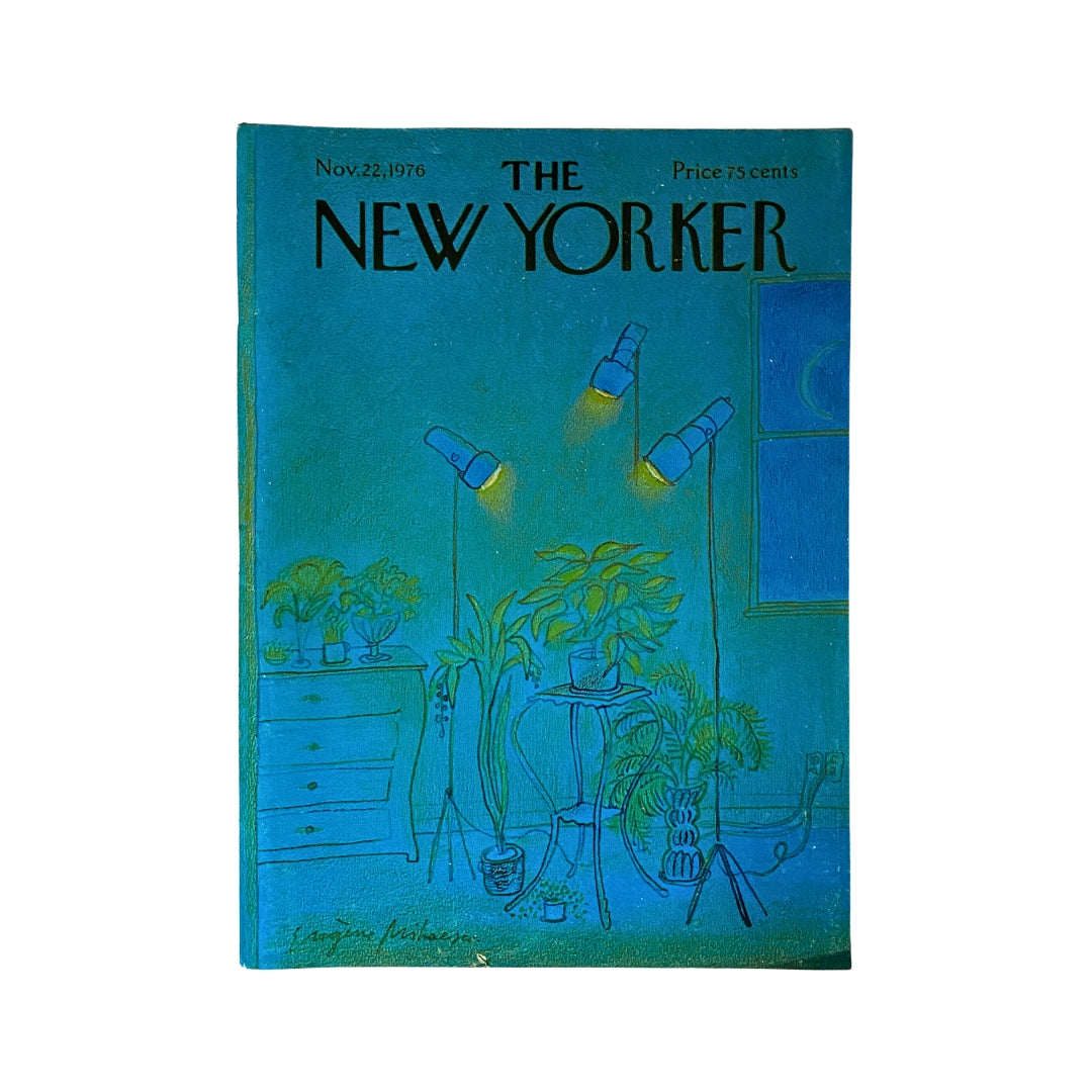 The New Yorker Complete Magazine November 22, 1976 Eugene Mihaesco Cover