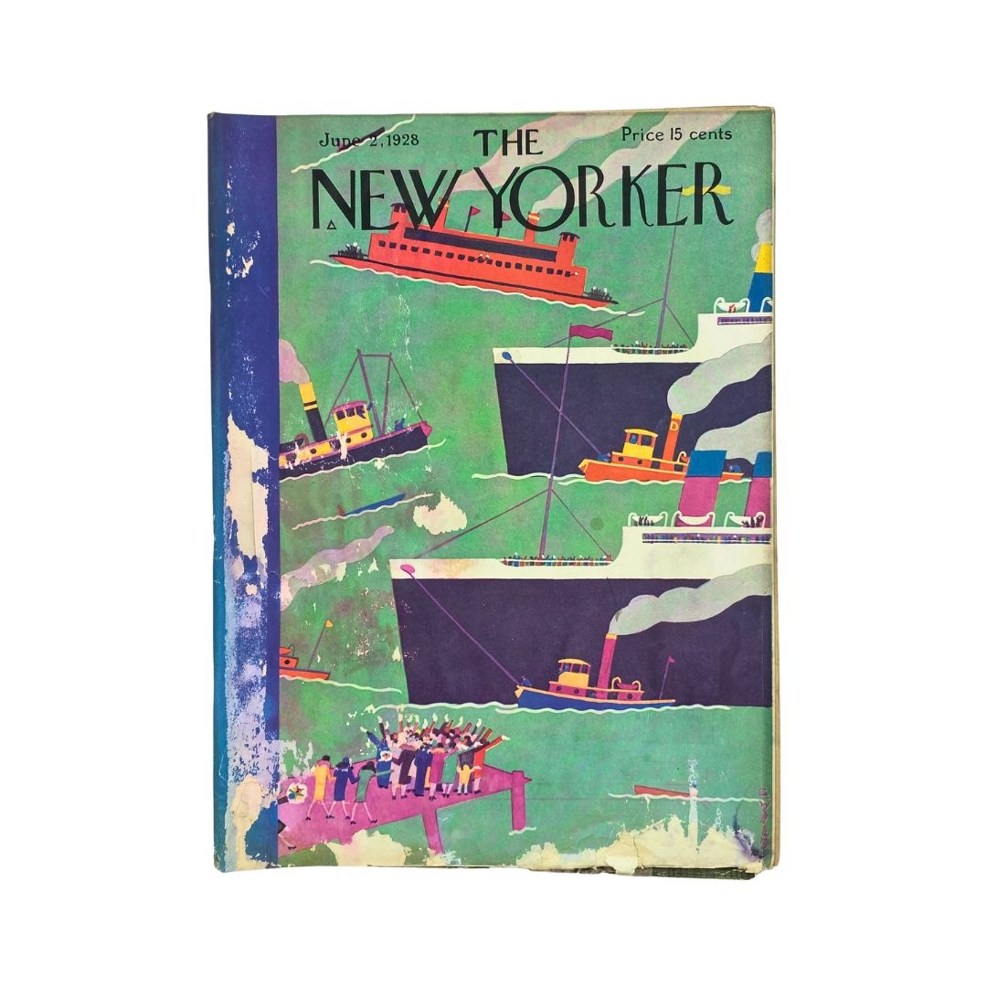 The New Yorker Complete Magazine June 2, 1928 Sue Williams Cover