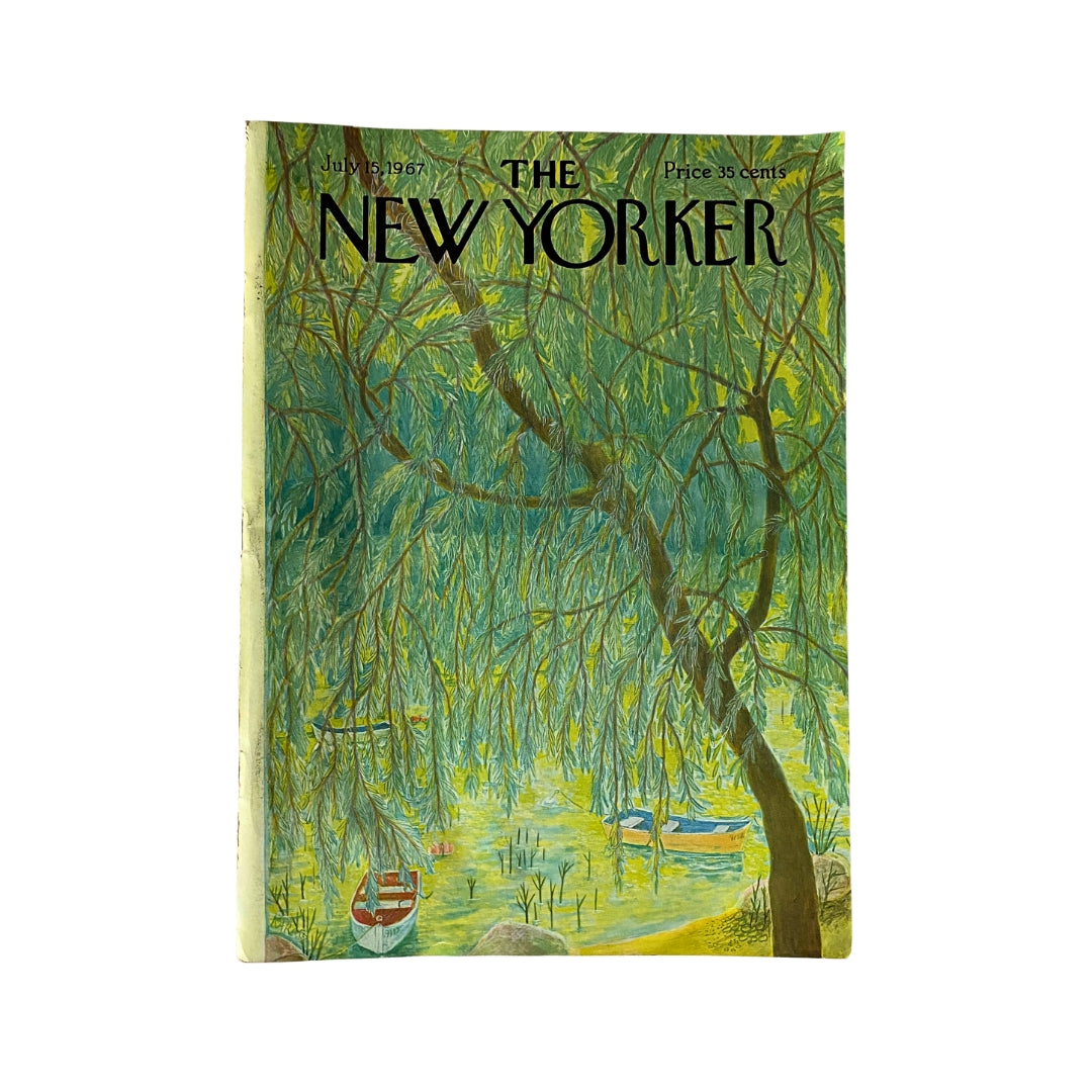 The New Yorker Complete Magazine July 15, 1967 Ilonka Karasz Cover No Label