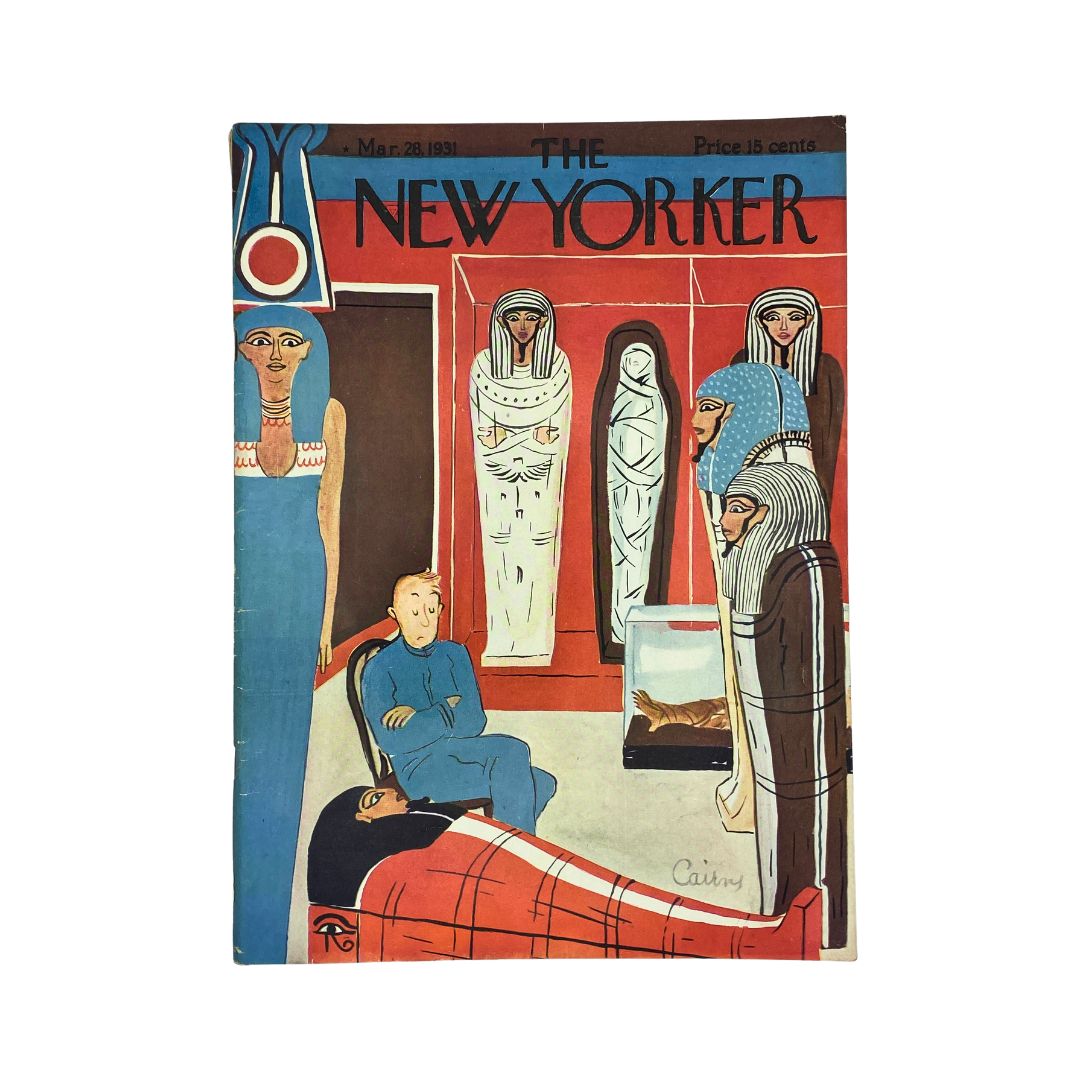 The New Yorker Complete Magazine March 28, 1931 Ruth Cairns Cover VG