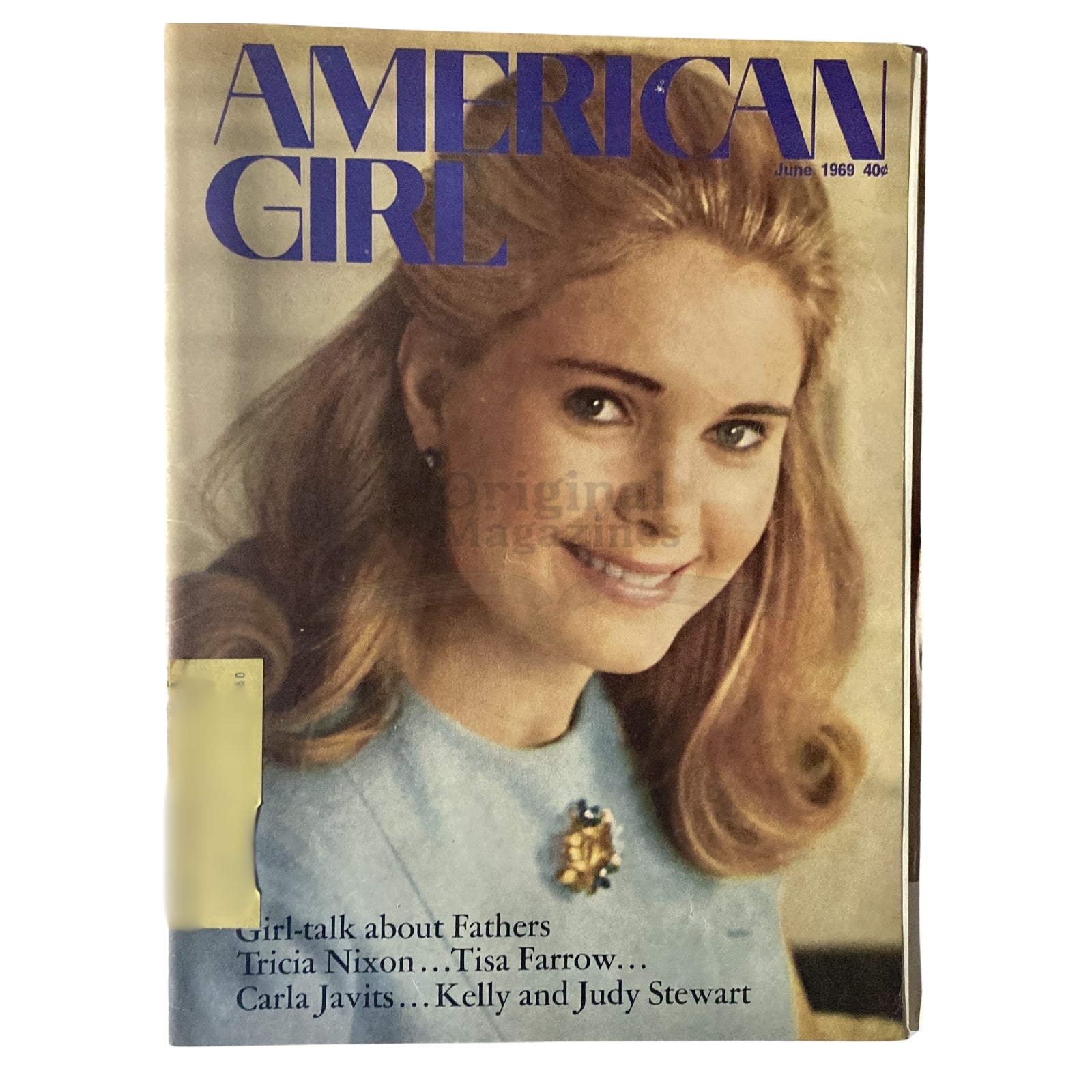 American Girl Magazine June 1969 Tricia Nixon, Tisa Farrow, Carla Javits