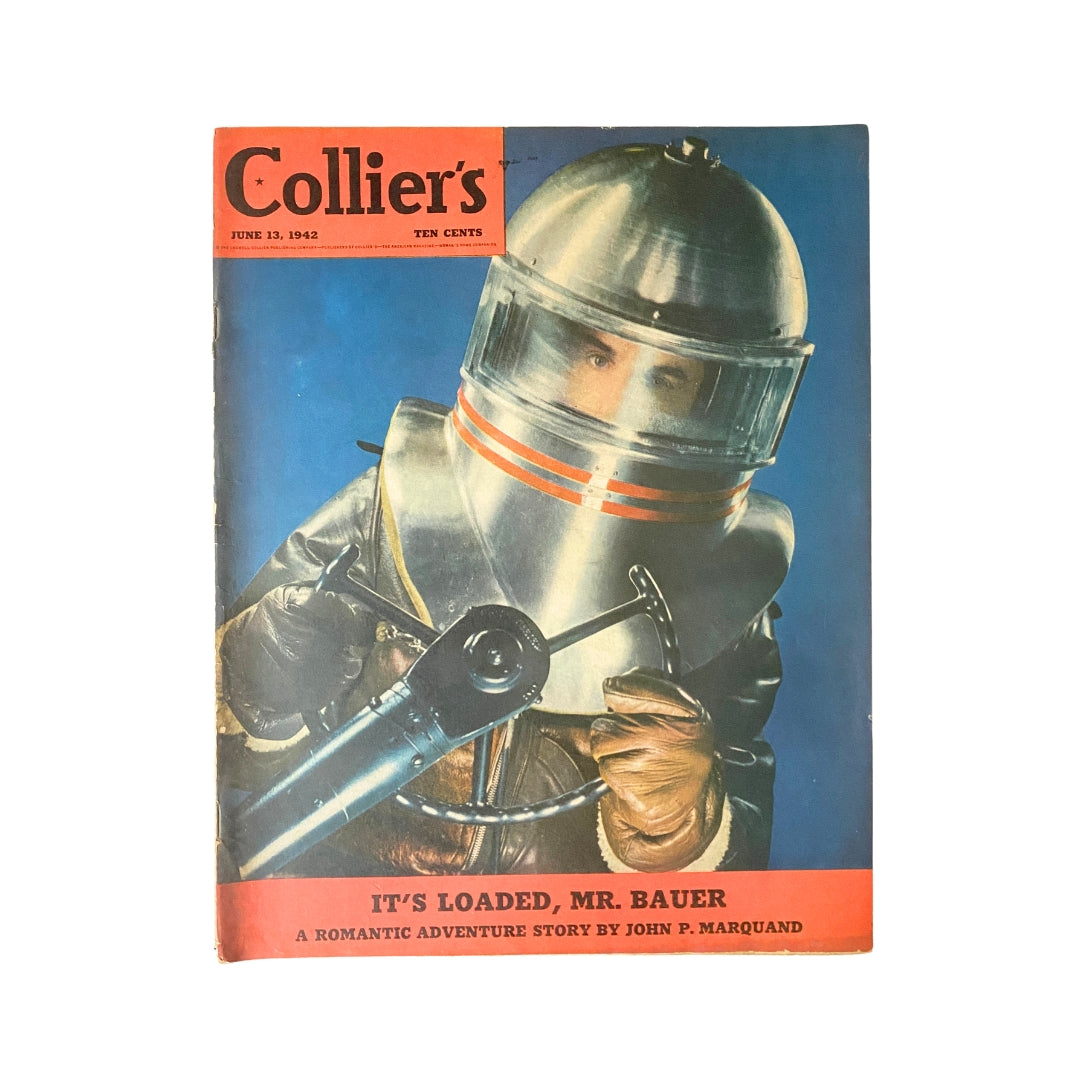 VTG Collier's Magazine June 13, 1942 Charles Kerlee Cover