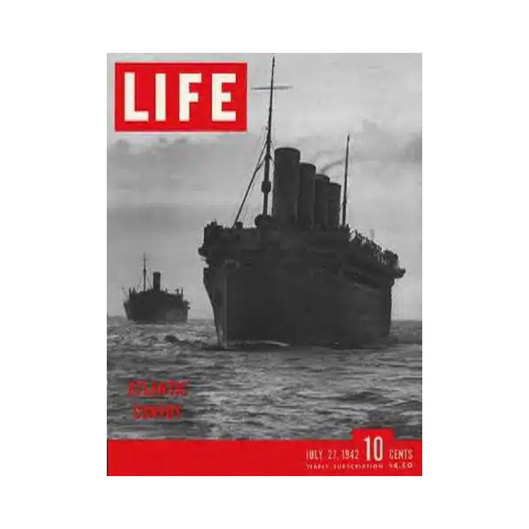 VTG Life Magazine July 27, 1942 The Atlantic Convoy