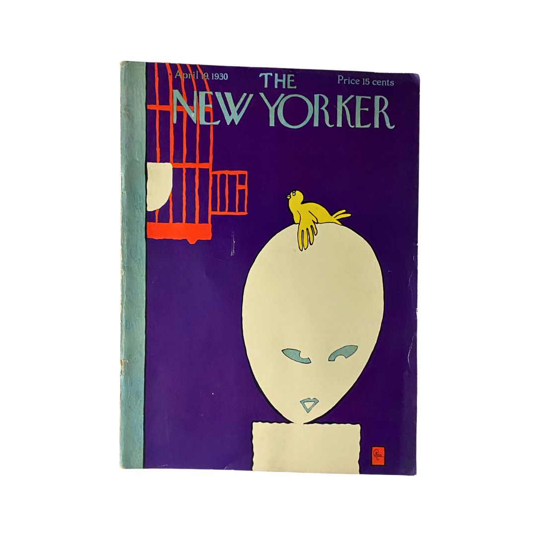 The New Yorker Complete Magazine April 19, 1930 Gardner Rea Cover