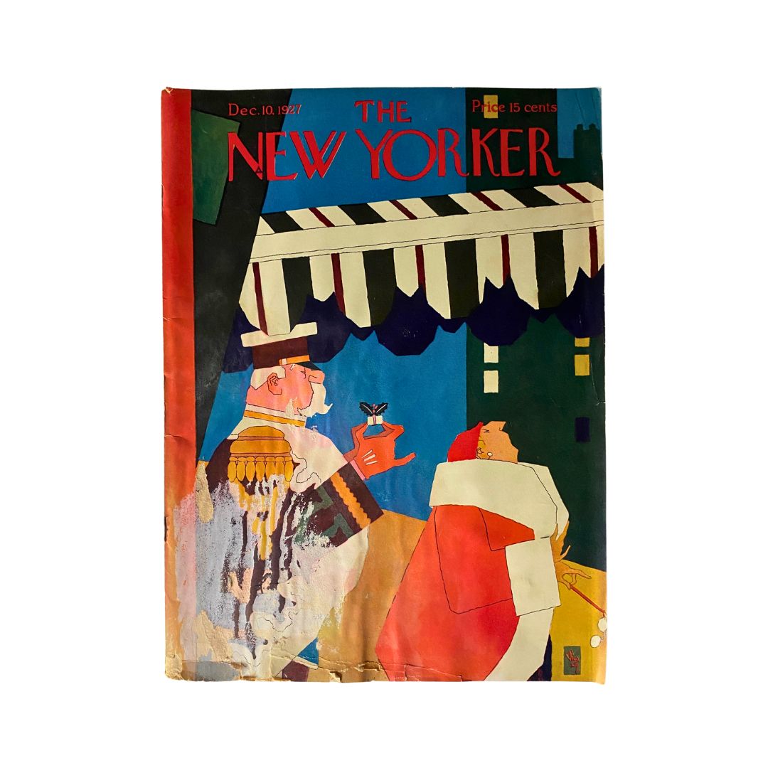 The New Yorker Complete Magazine December 10, 1927 Gardner Rea Cover