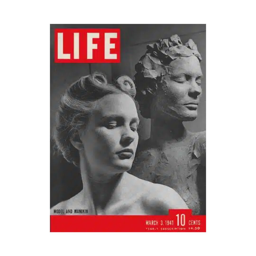 VTG Life Magazine March 3, 1941 Mannequin Model Helen Johnson