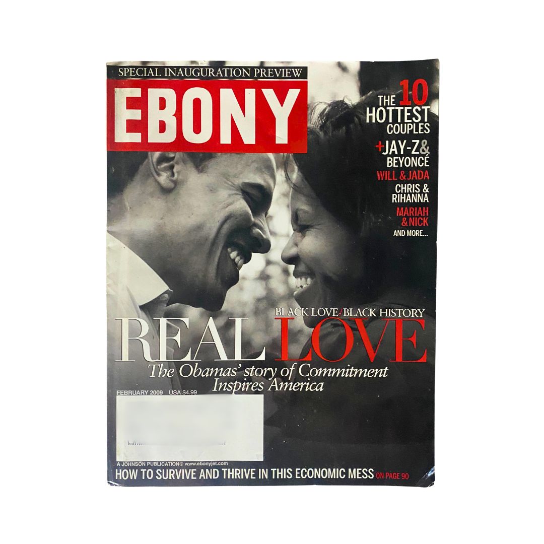 Ebony Magazine February 2009 Vol 62 No. 4 Barack and Michell Obama