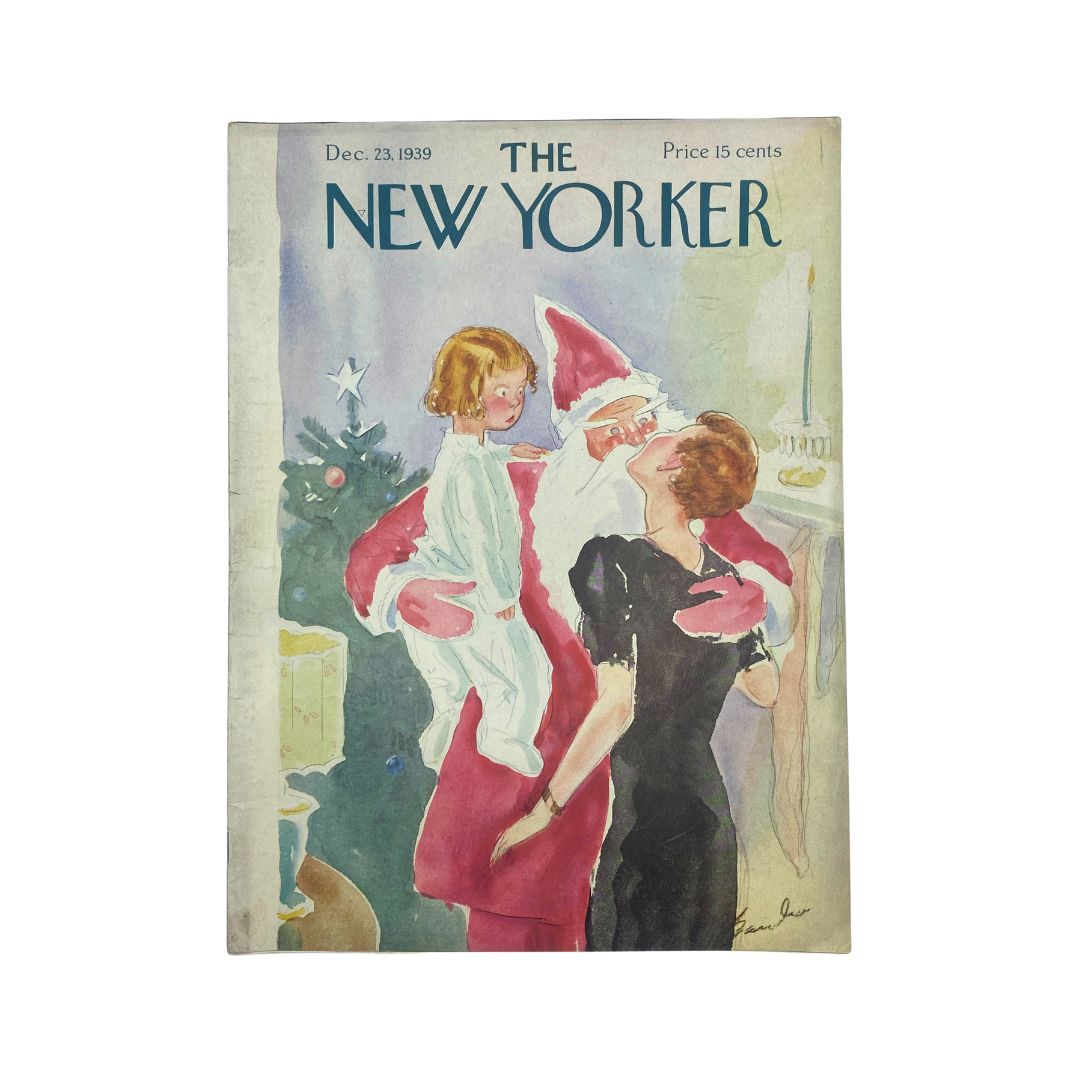 The New Yorker Complete Magazine December 23, 1939 Perry Barlow Cover