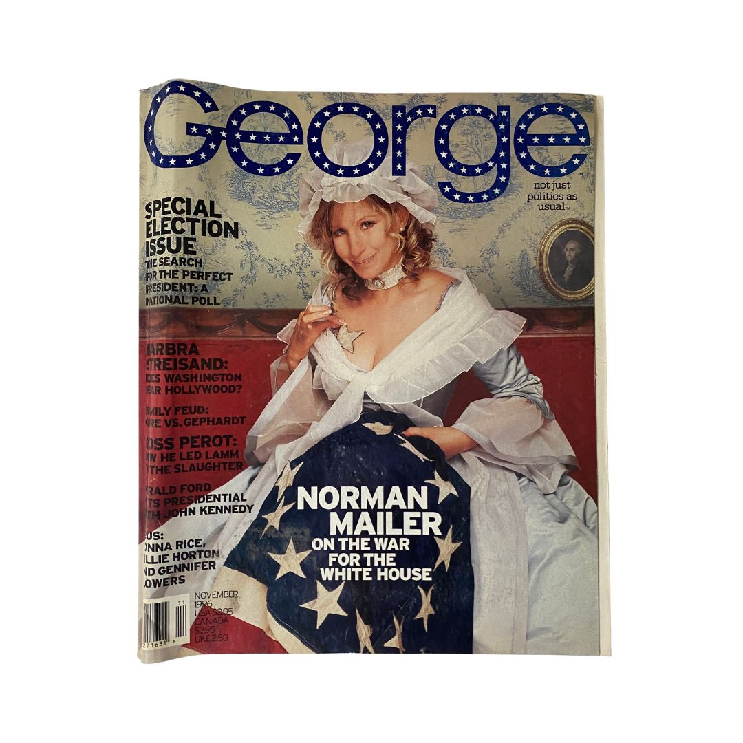 George Magazine November 1996 Barbra Streisand Cover / Norman Mailer