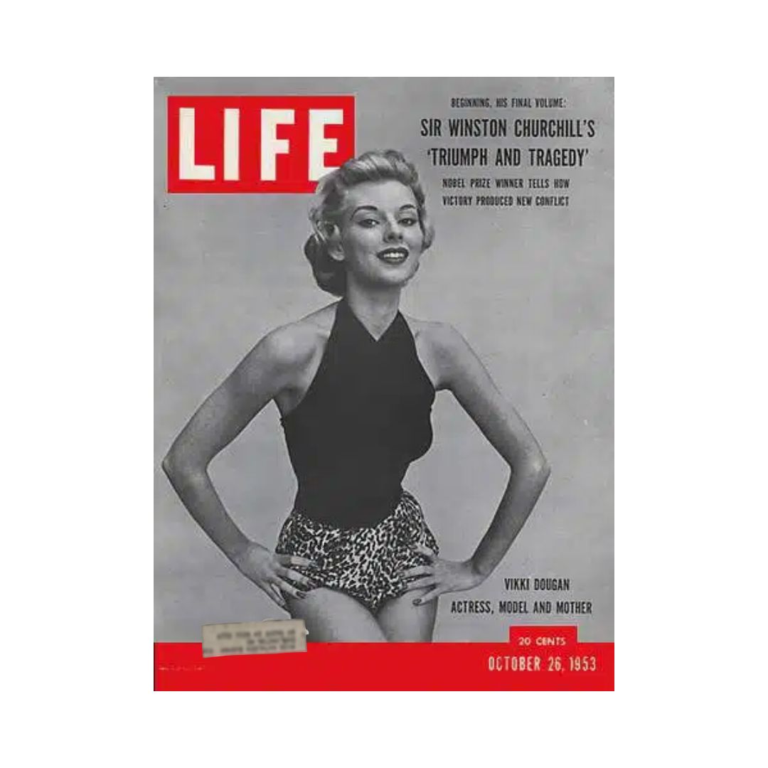 VTG Life Magazine October 26, 1953 Vikki Dougan