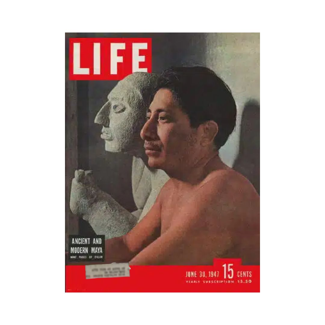 VTG Life Magazine June 30, 1947 Ancient and Modern Maya