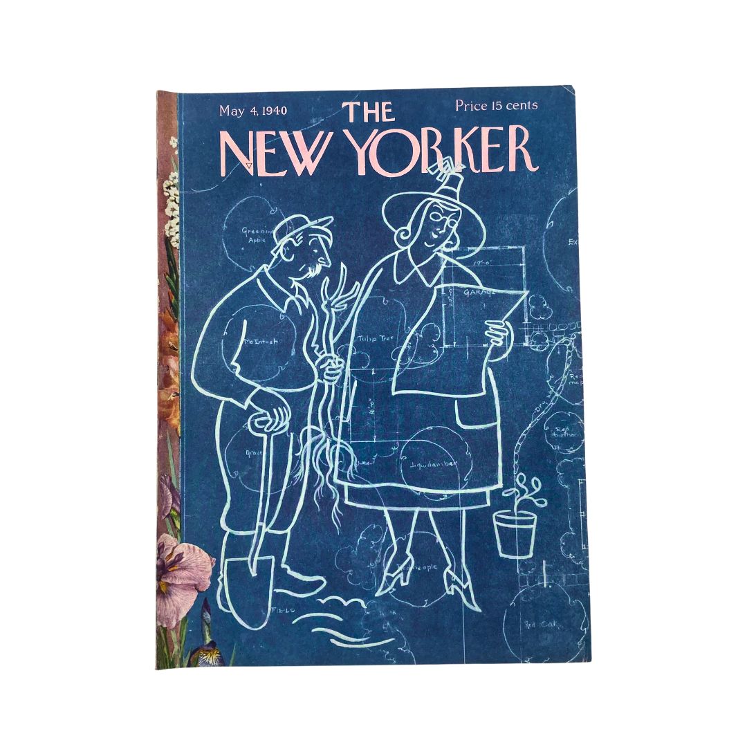 The New Yorker Complete Magazine May 4, 1940 Rea Irvin Cover VG