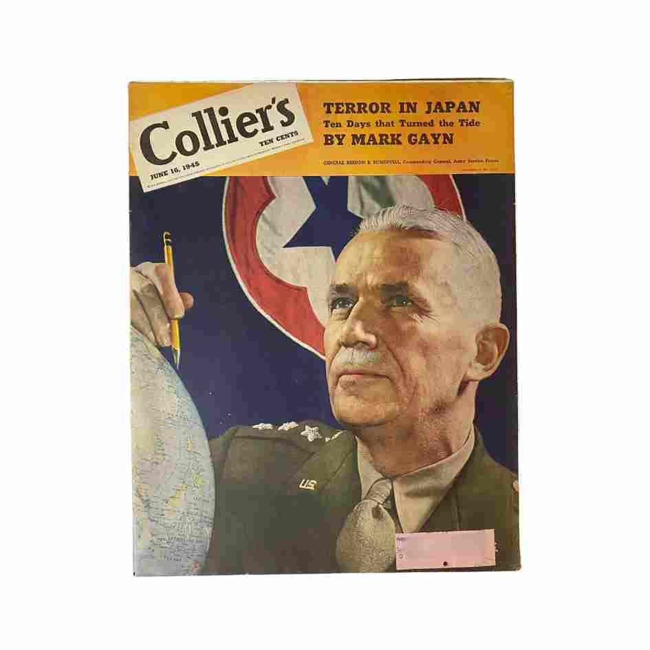 VTG Collier's Magazine June 16, 1945 Terror in Japan by Mark Gayn