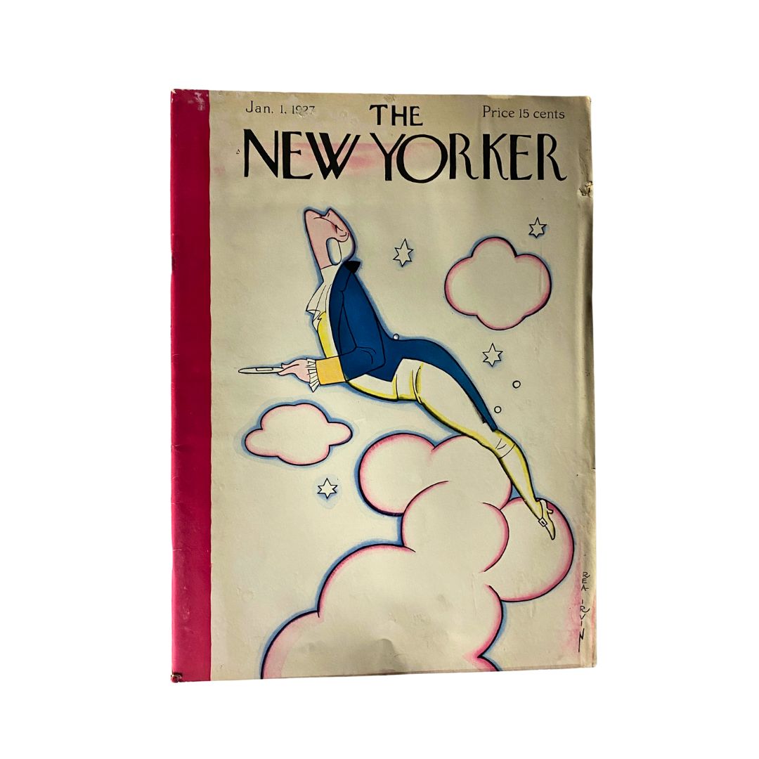 The New Yorker Complete Magazine January 1, 1927 Rea Irvin Cover