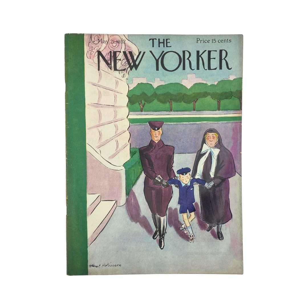 The New Yorker Complete Magazine May 21, 1932 Helen E. Hokinson Cover