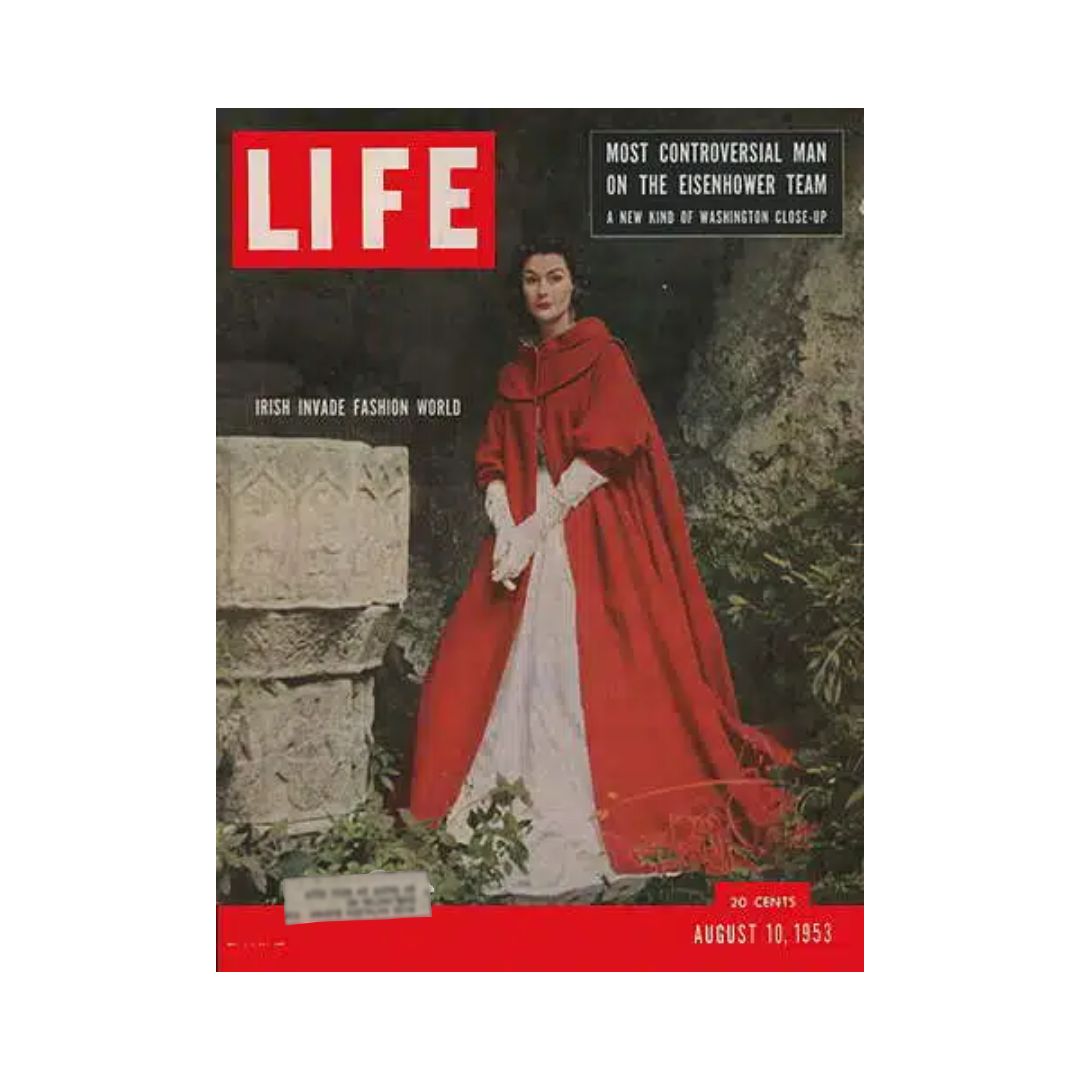 VTG Life Magazine August 10, 1953 Irish Fashion