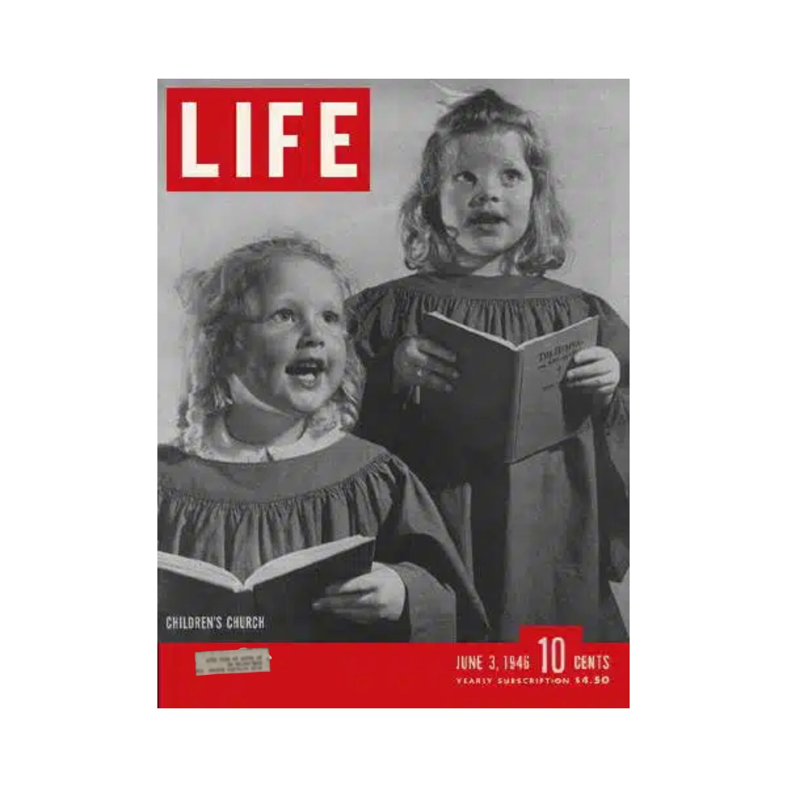 VTG Life Magazine June 3, 1946 Children’s Church