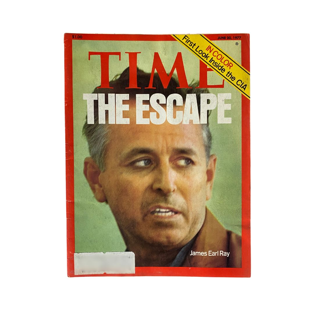 VTG Time Magazine June 20, 1977 James Earl Ray The Escape