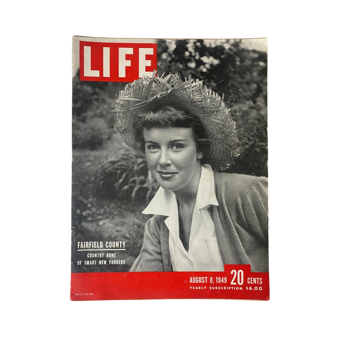 VTG Life Magazine August 8, 1949 Fairfield County, Jackson Pollock