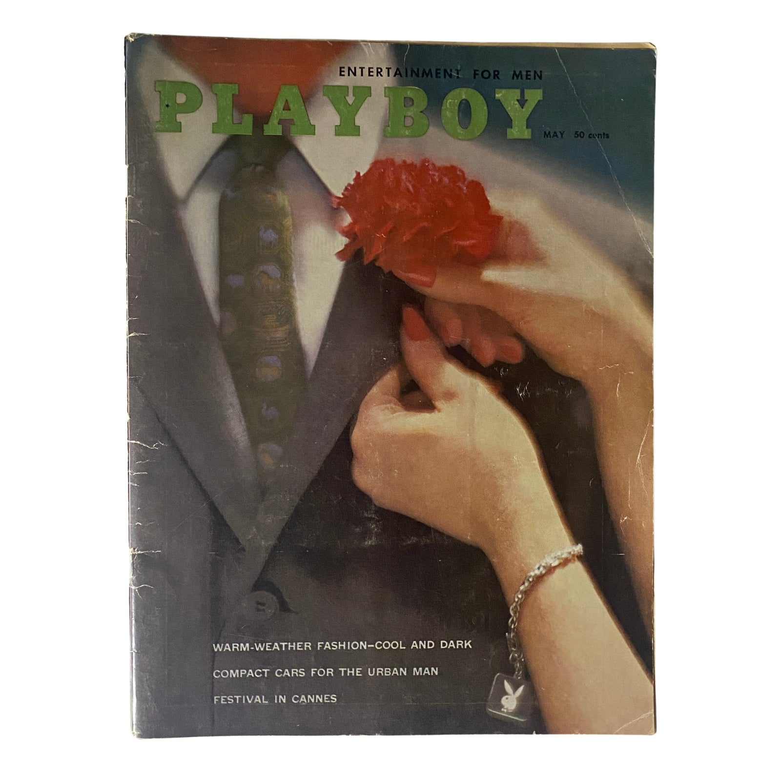 Playboy Magazine May 1960 Ginger Young w Centerfold No Label