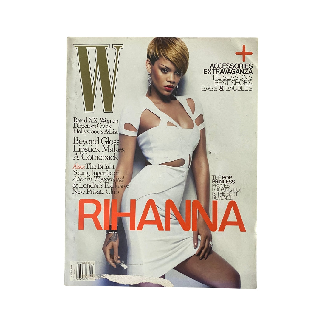 W Magazine February 2010 The Pop Princess Rihanna Cover