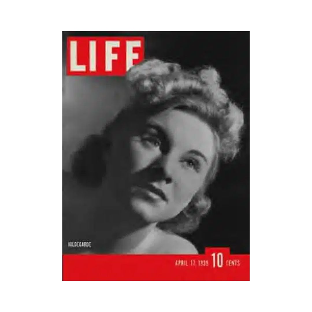 VTG Life Magazine April 17, 1939 Hildegarde Loretta Sell