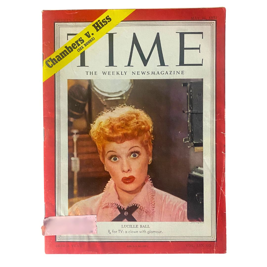 VTG Time Magazine May 26, 1952 Vol 59 No. 51 Lucille Ball