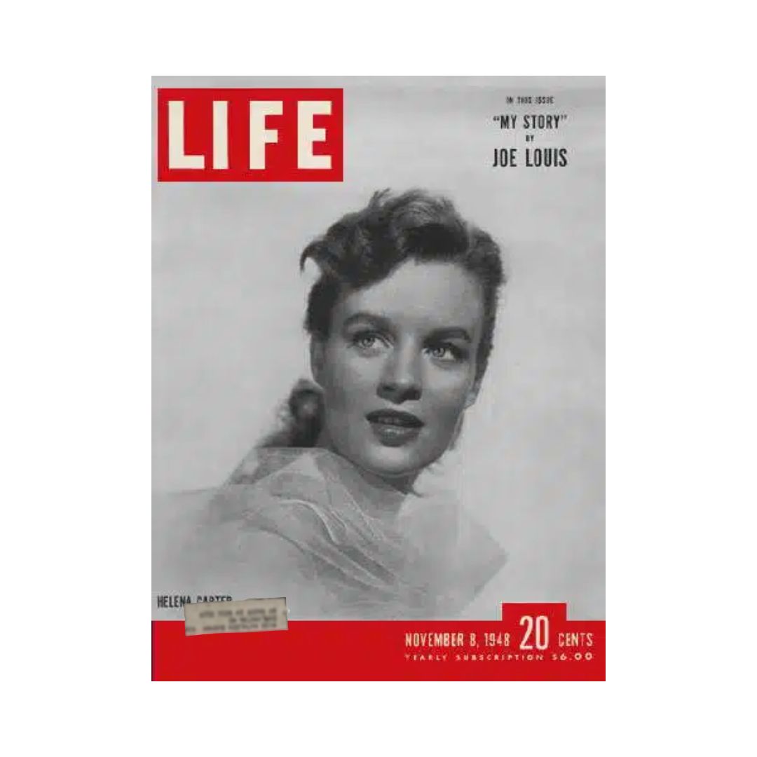 VTG Life Magazine November 8, 1948 Helena Carter, American Film Actress