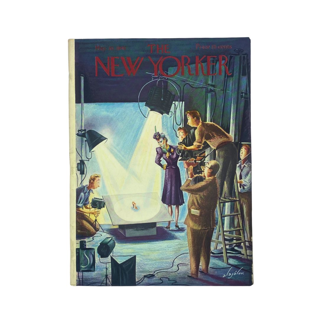 The New Yorker Complete Magazine May 10, 1941 Constantin Alajalov Cover VG