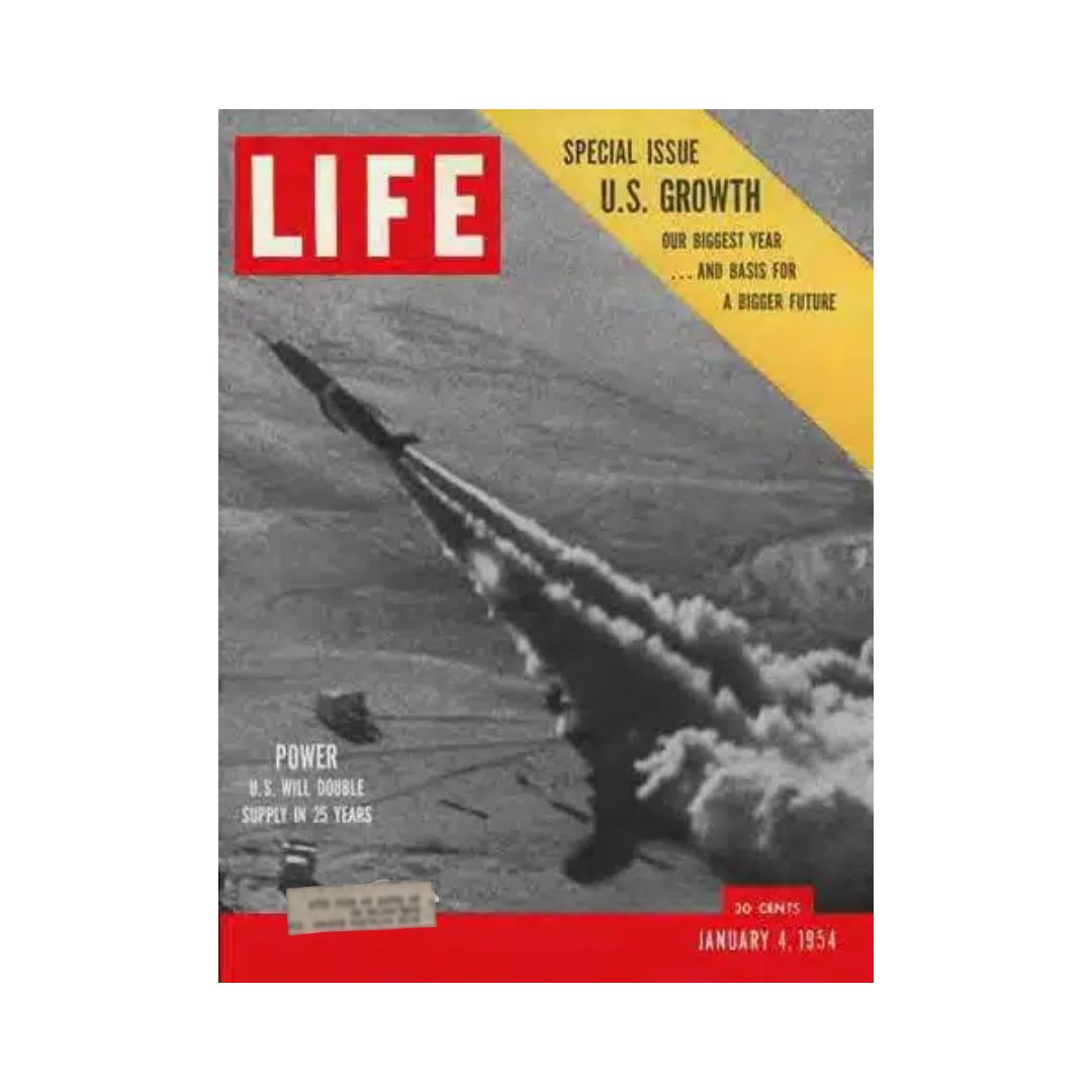 VTG Life Magazine January 4, 1954 U.S. Growth Special Issue