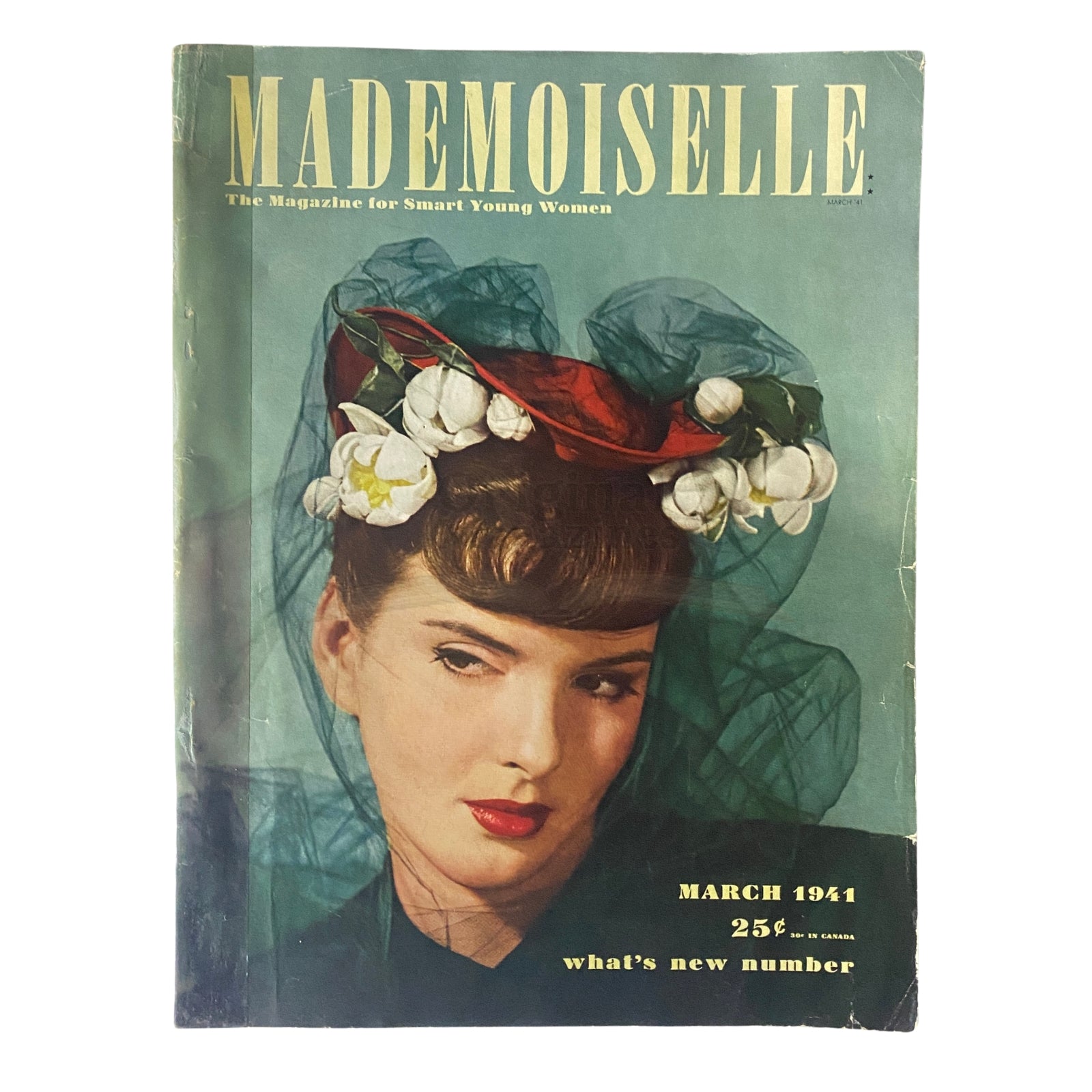 Mademoiselle Magazine March 1941 What's New Number No Label