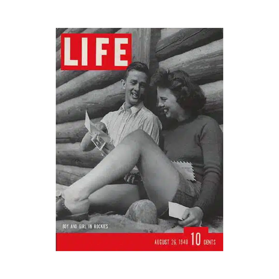 VTG Life Magazine August 26, 1940 Jasper Park The Canadian Rockies