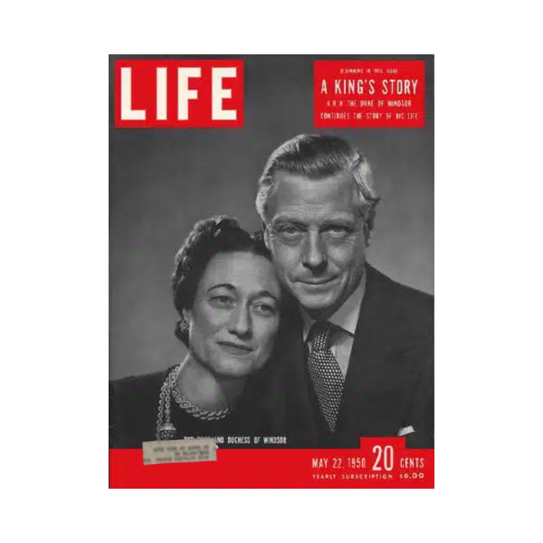 VTG Life Magazine May 22, 1950 Duke and Duchess of Windsor