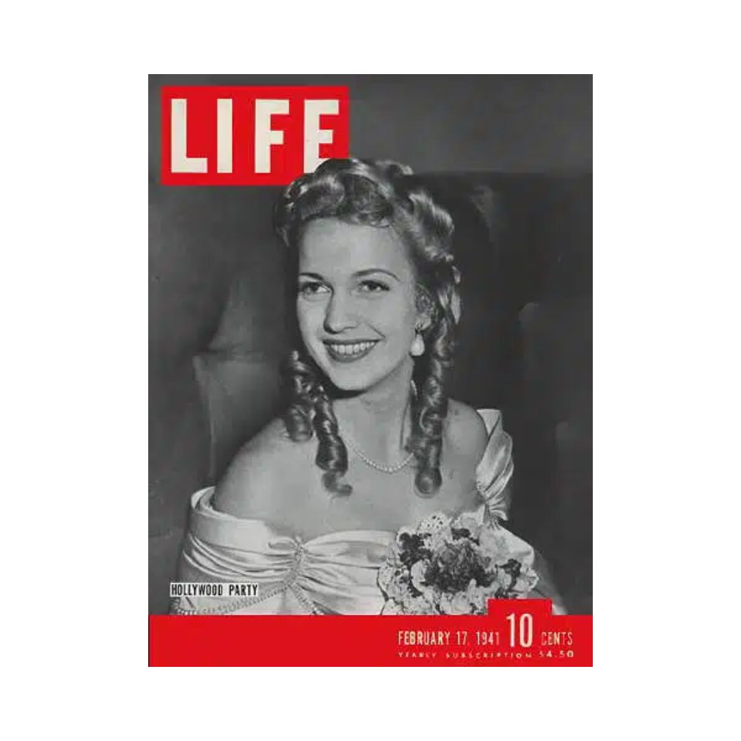 VTG Life Magazine February 17, 1941 Hollywood Party & Cobina Wright