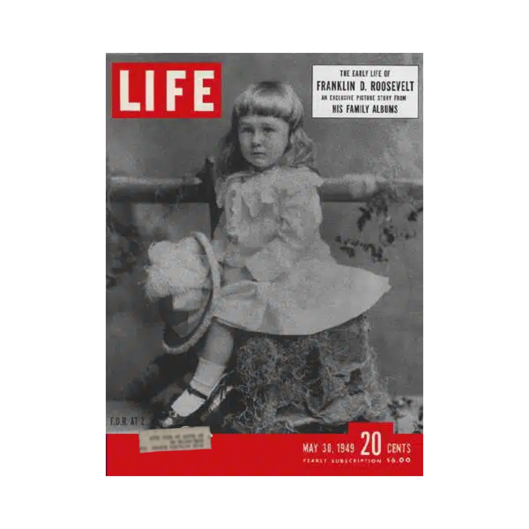 VTG Life Magazine May 30, 1949 Early Life of Franklin D. Roosevelt Family Albums