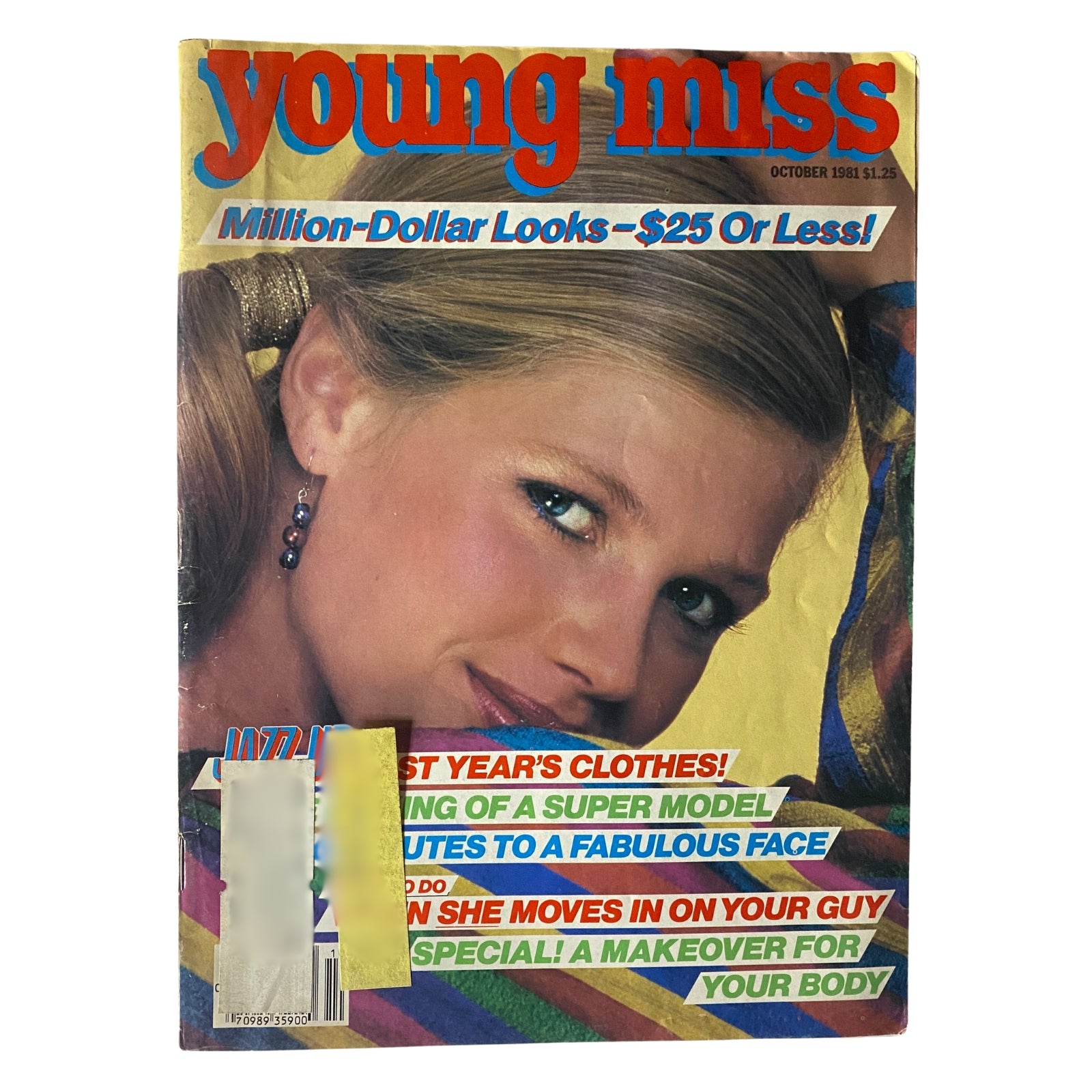 Young Miss Magazine October 1981 Dennis Christopher Feature VG