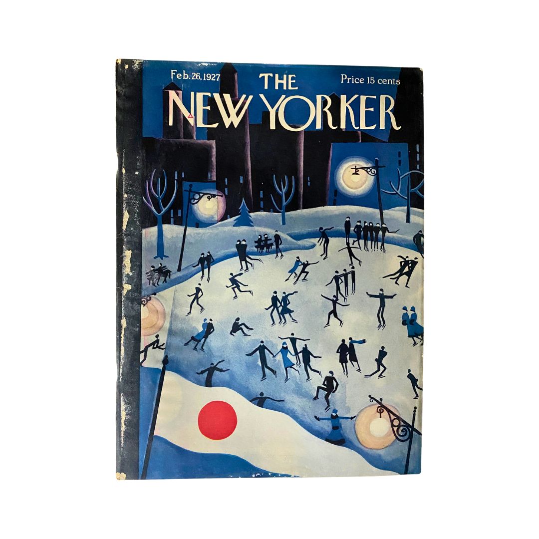 The New Yorker Complete Magazine February 26, 1927 Ilonka Karasz Cover